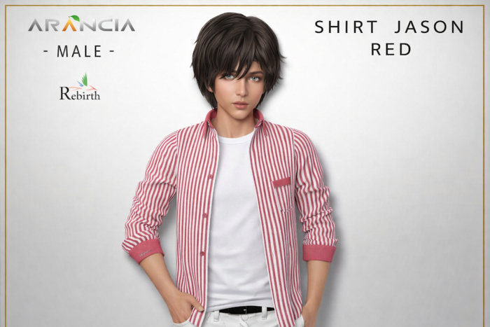 SHIRT JASON RED - REBIRTH