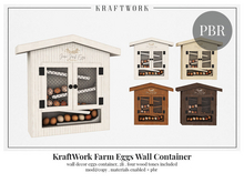 KraftWork Farm Eggs Wall Container (Add Me)