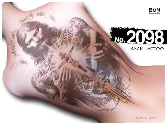 (Back Tattoo) No.2098