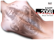 (Back Tattoo) No.2098 Light