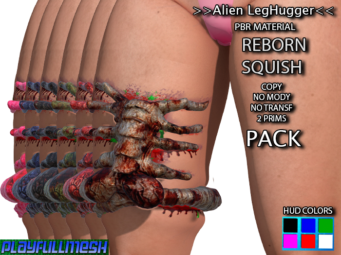 **Alien LegHugger R(PACK) **PlayFullMesh