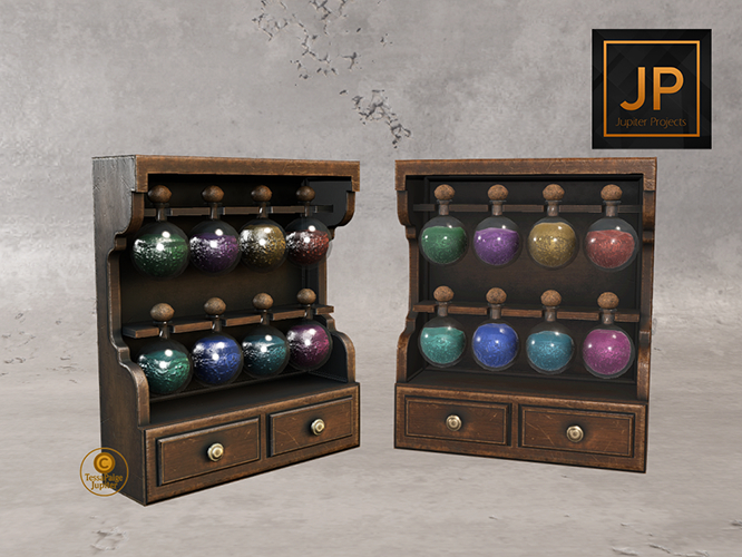 Dirty Rat - Potion Rack [BOXED]