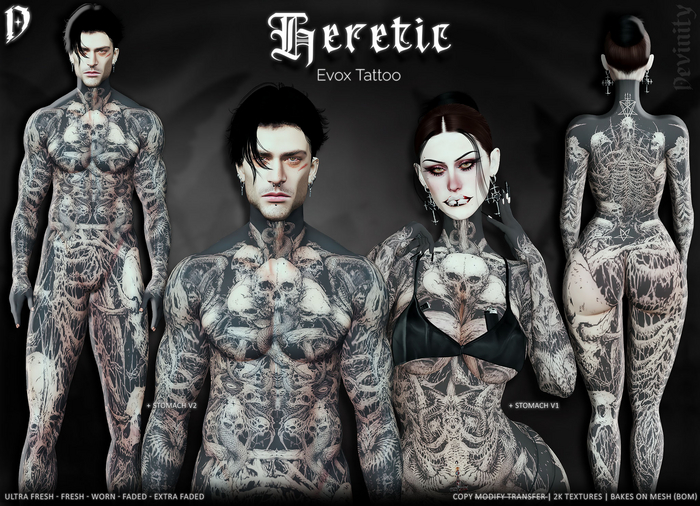 <Devinity> Heretic Tattoo Evox