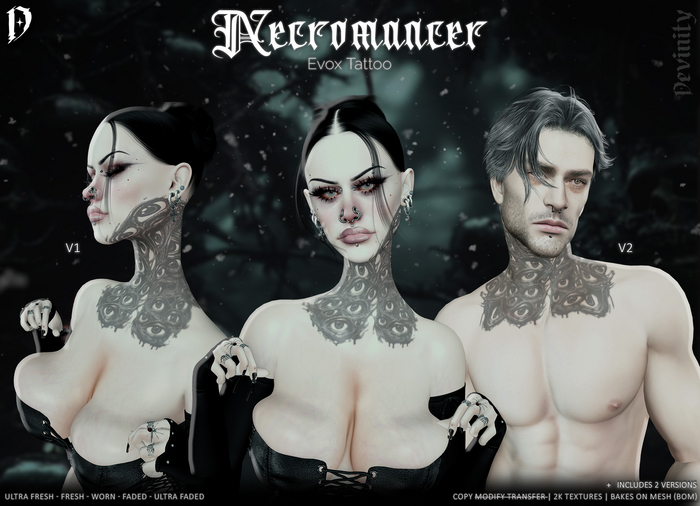 <Devinity> Necromancer Tattoo Evox