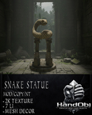 HandObj Snake Statue (unpack)