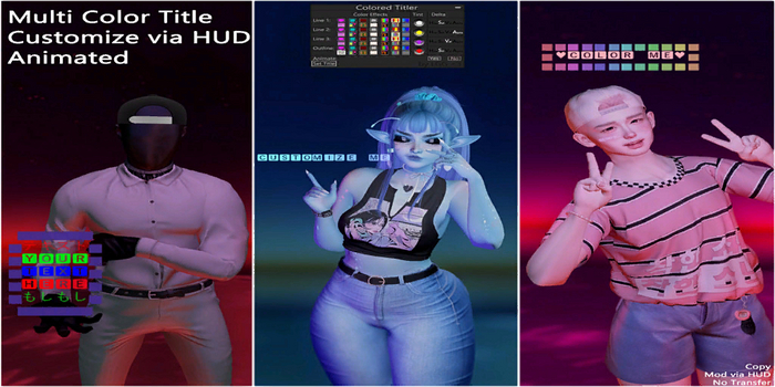 Multi Color Title Text {EchoFox}