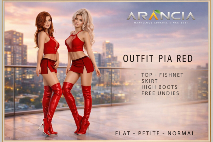 OUTFIT PIA RED - REBIRTH