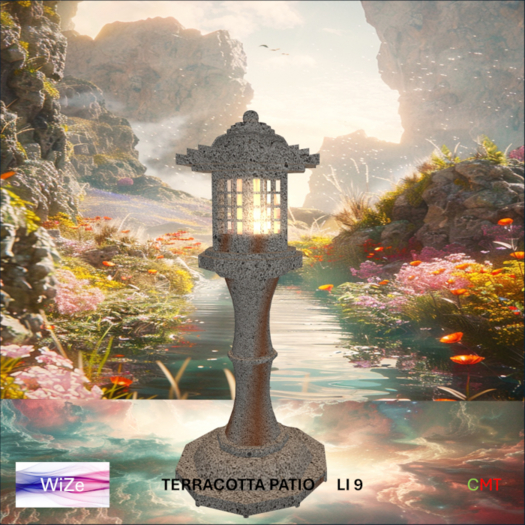 WiZe Delivery (Add) - Japanese Lantern Rusty concrete Fire
