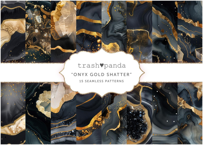 Trash Panda - Onyx Gold Shatter
