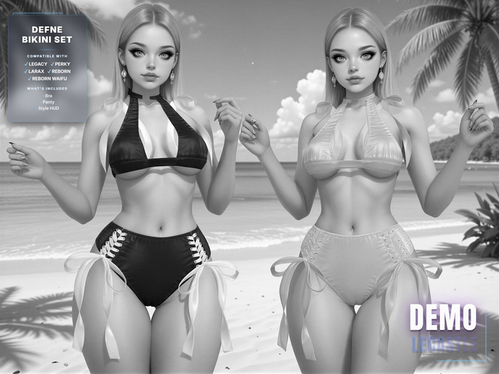 [LECASTLE] Defne Bikini Set *DEMO*