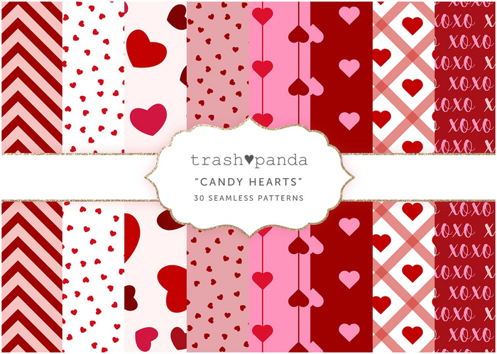 Trash Panda - Candy Hearts