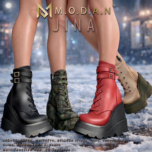 [ M.O.D.A.N ] Jina FATPACK LEGACY/MAITREYA/BELLEZA/SLINK/KUPRA/REBORN