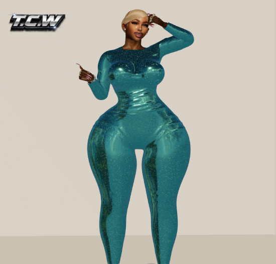 [T.C.W] GALAXY SET-TEAL-