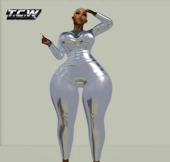 [T.C.W] GALAXY SET-CHROME-