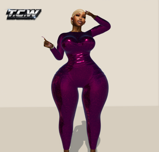 [T.C.W] GALAXY SET-FUSCHIA-