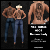 NSS Tattoo 0005 Demon Lady