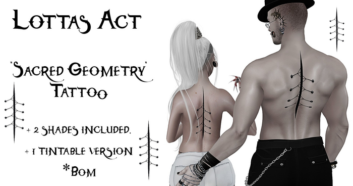 Lottas Act Tattoos :: Sacred Geometry *BoM