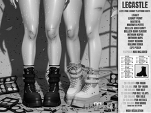 [LECASTLE] Lizzie Punk Chunky Platform Boots *DEMO* (Wear Me!)
