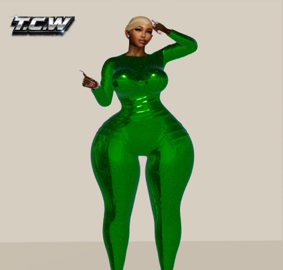 [T.C.W] GALAXY SET-GREEN-