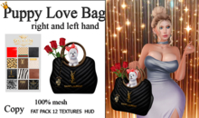 Puppy Love Bag ( handbag) 12 in 1! Easy changes by Hud!