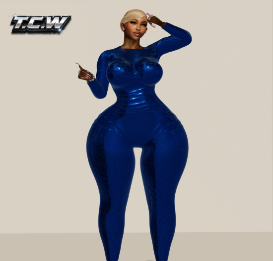 [T.C.W] GALAXY SET-ROYAL BLUE-