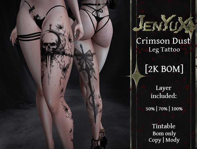 ::JenYuX:: Crimson Dust Tattoo