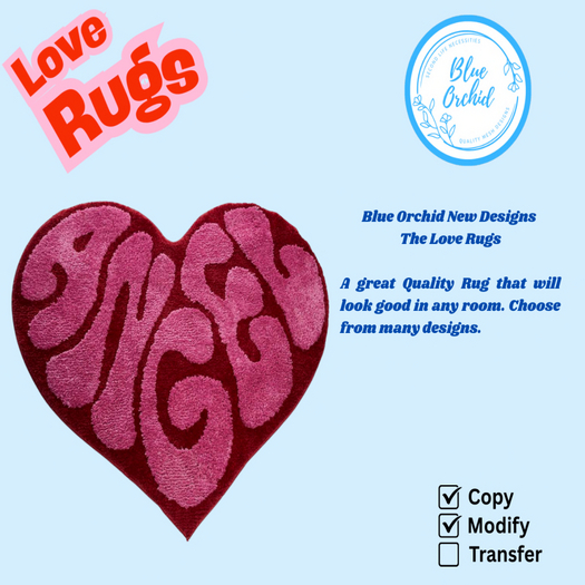 BO-Love Rugs Groovy Angel