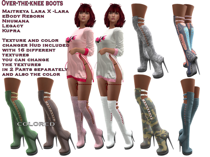 Over-the-knee boots  (ADD)