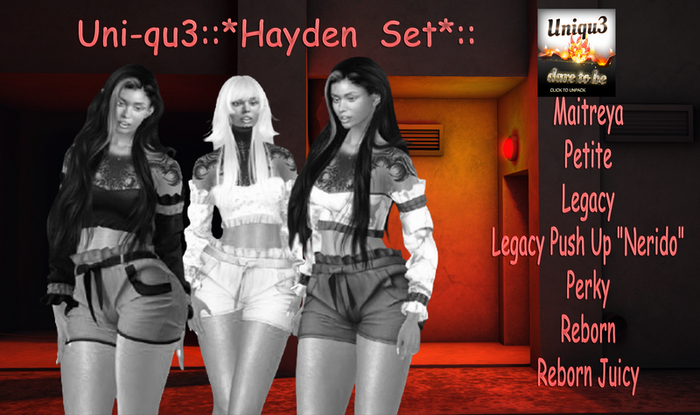 [Demo] Uni-qu3::*Hayden  Set*::