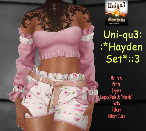 Uni-qu3::*Hayden  Set*::3 