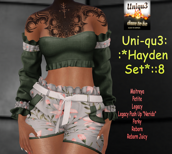 Uni-qu3::*Hayden  Set*::8 
