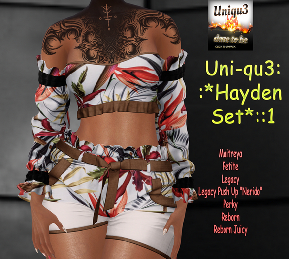 Uni-qu3::*Hayden  Set*:1:  