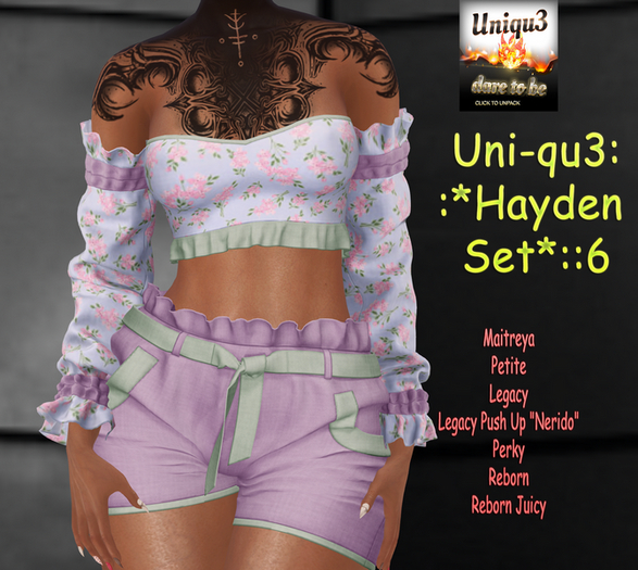 Uni-qu3::*Hayden  Set*::6 
