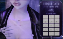 +TOMA+ // IttyBittyInk // Undead Set