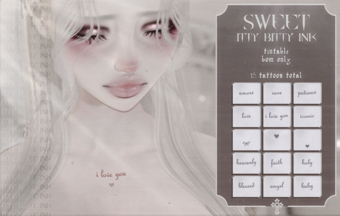+TOMA+ // IttyBittyInk // Sweet Set