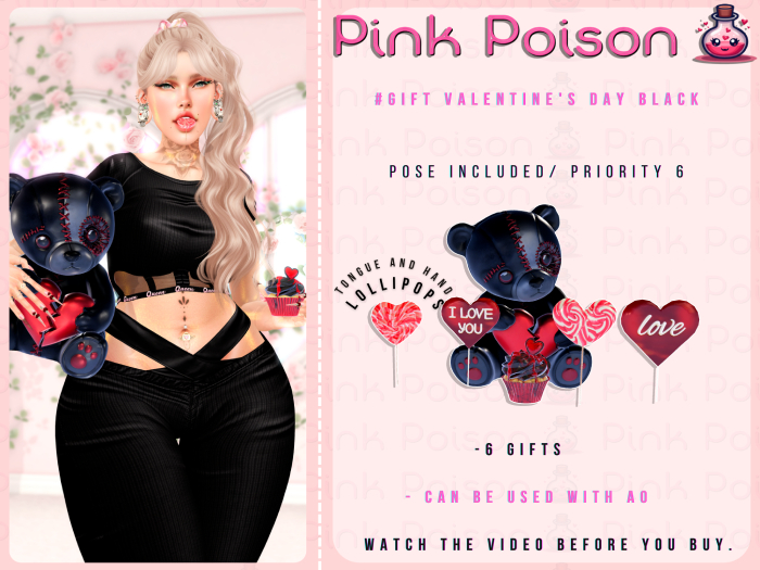 Pink Poison - #GIFT Valentine's Day Black "Fullpack"