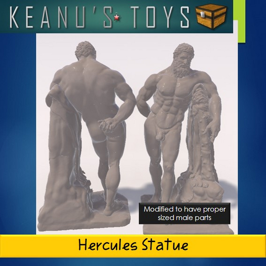Mesh Hercules Statue 37 LI
