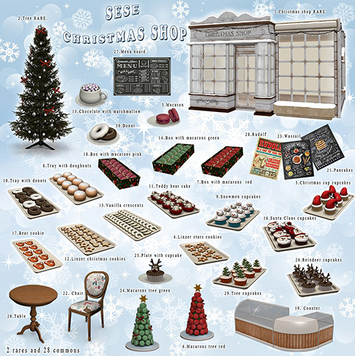 1_Sese - Christmas shop RARE