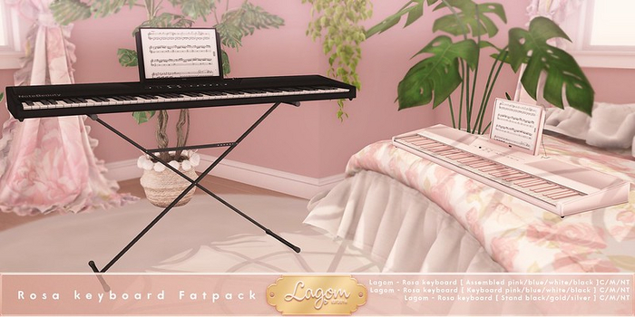 Lagom - Rosa keyboard [ Fatpack ]