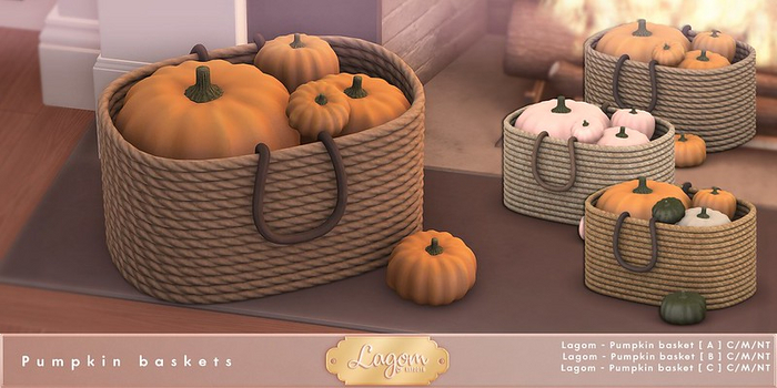 Lagom - Pumpkin baskets