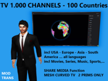 !PROMO -30%!  TV 1000 CHANNELS 100 COUNTRIES