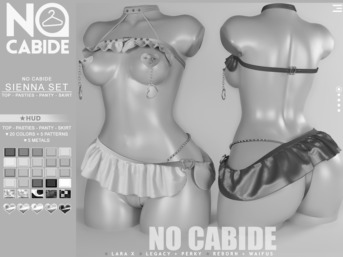 {DEMO} No Cabide :: Sienna Set [HUD]