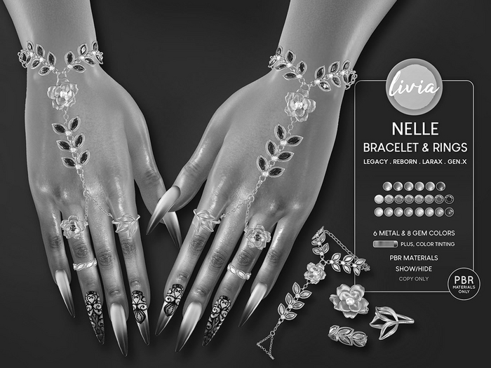 LIVIA Nelle Bracelet & Rings DEMO