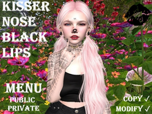 Kisser Nose Black Lips