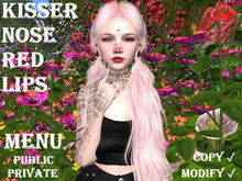 Kisser Nose Red Lips