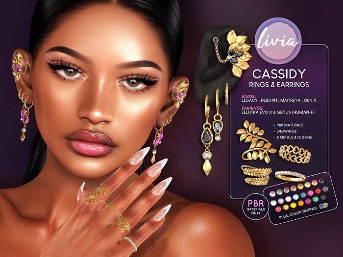 LIVIA Cassidy Rings & Earrings