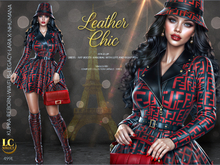LC Vault . Leather Chic , FEN`D Up, Luxury Designer Ensemble