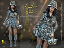 LC Vault , Leather Chic ,  BALMAI`D   Up,  Luxury Designer Ensemble