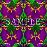 [ Mardi Gras pattern Seamless 01 ] B