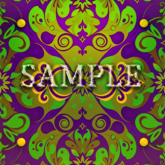 [ Mardi Gras pattern Seamless 01 ] D